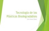 Plásticos biodegradables