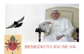 Benedicto xvi se va