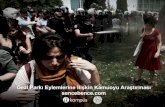 Gezi Parkı Araştırması - Sivil İtaatsizlik