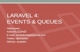 Laravel 4 - Events and Queues - 2013.12.21