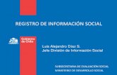 Registries for Social Information- Chile