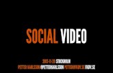 Social video för organisationer - FKDV - Petter Karlsson