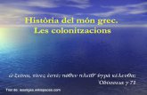Colonitzacions gregues