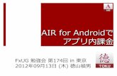 AIR for Android で アプリ内課金