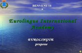 Presentazione Eurolingue International Academy