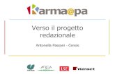 Karma@PA Verso Il Progetto Redazionale