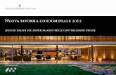 Nuova riforma condominiale 2012