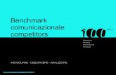 Benchmark comunicazionale competitors
