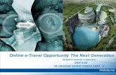 Online e-Travel Opportunity The Next Generation