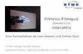 Filmriss-Filmquiz Director's Cut interaktiv / Crossmedia-Konferenz Magdeburg 2014
