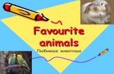 Favorite animals