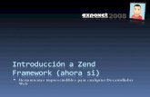 Taller Zend Framework