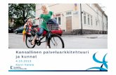 Karri Vainio: Kansallinen palveluarkkitehtuuri ja kunnat