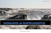 Satakunta ja kuntauudistus 3.9.2012