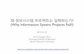 왜 정보시스템 프로젝트는 실패하는가? (Why Information System Projects Fail?)