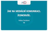 LMT 2014 Helena Továrková - Jak na mediální komunikaci. Jednoduše.