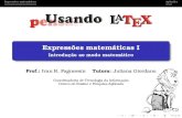 Expressoes Matematicas com o LaTeX