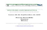 Sintesis informativa 0509 2011
