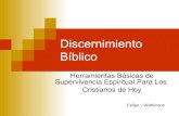 Discernimiento biblico
