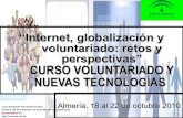 Internet, globalización y voluntariado: retos y perspectivas