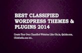 Best Classified WordPress Themes & Plugins