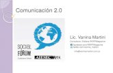 Ciudadano global, Comunicación 2.0