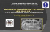 RECONSTRUCCION MANDIBULAR CON INJERTO LIBRE MICROVASCULARIZADO DE PERONE - AMELOBLASTOMA - HOSPITAL HIPOLITO UNANUE