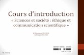 Cours ENS Lyon - M1 Biosciences - 10 sept. 2013