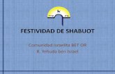 Festividad de shabuot