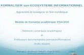 Formaliser son écosystème informationnel EPI EPA