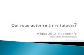 Médias 2012  ULg