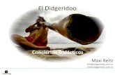 Didgeridoo Concierto Didacticos