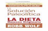 La solucion paleolitica   robb wolf