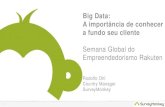 Big Data: A importância de conhecer a fundo seus clientes - SurveyMonkey & Rakuten