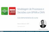 Modelagem de Processos e Decisões com BPMN e DMN