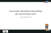 Case Study - Interaktives Storytelling "Be a part of New York"