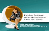 W. Kovács Ágnes: Praktikus fogások a webes tájékoztatásban
