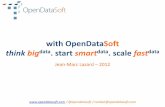 Conférence Open Data par où commencer ? Intervention J.M.Lazard Open datasoft