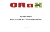 Statut stranke Održivi razvoj Hrvatske (ORaH)