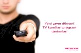 Yeni Yayin Donemi TV Programlari - 2011