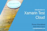 Xamarin Test Cloud Presentation