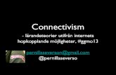 Connectivism pernilla severson_ggmo_2013
