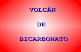 Volcán de bicarbonato