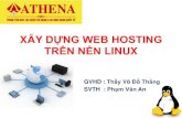 Linux web hosting (Thuyet trinh)