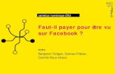 #CapCom14 : CN3 – Faut-il payer pour être vu sur Facebook ?