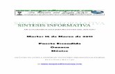 Sintesis Informativa 150311