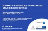 Farkas Bertalan Péter - Tóth-Mózer Szilvia: Formatív értékelés támogatása online eszközökkel