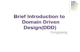 Brief introduction to domain-driven design