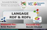Langage RDF/RDFs