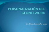 Personalización del geonetwork